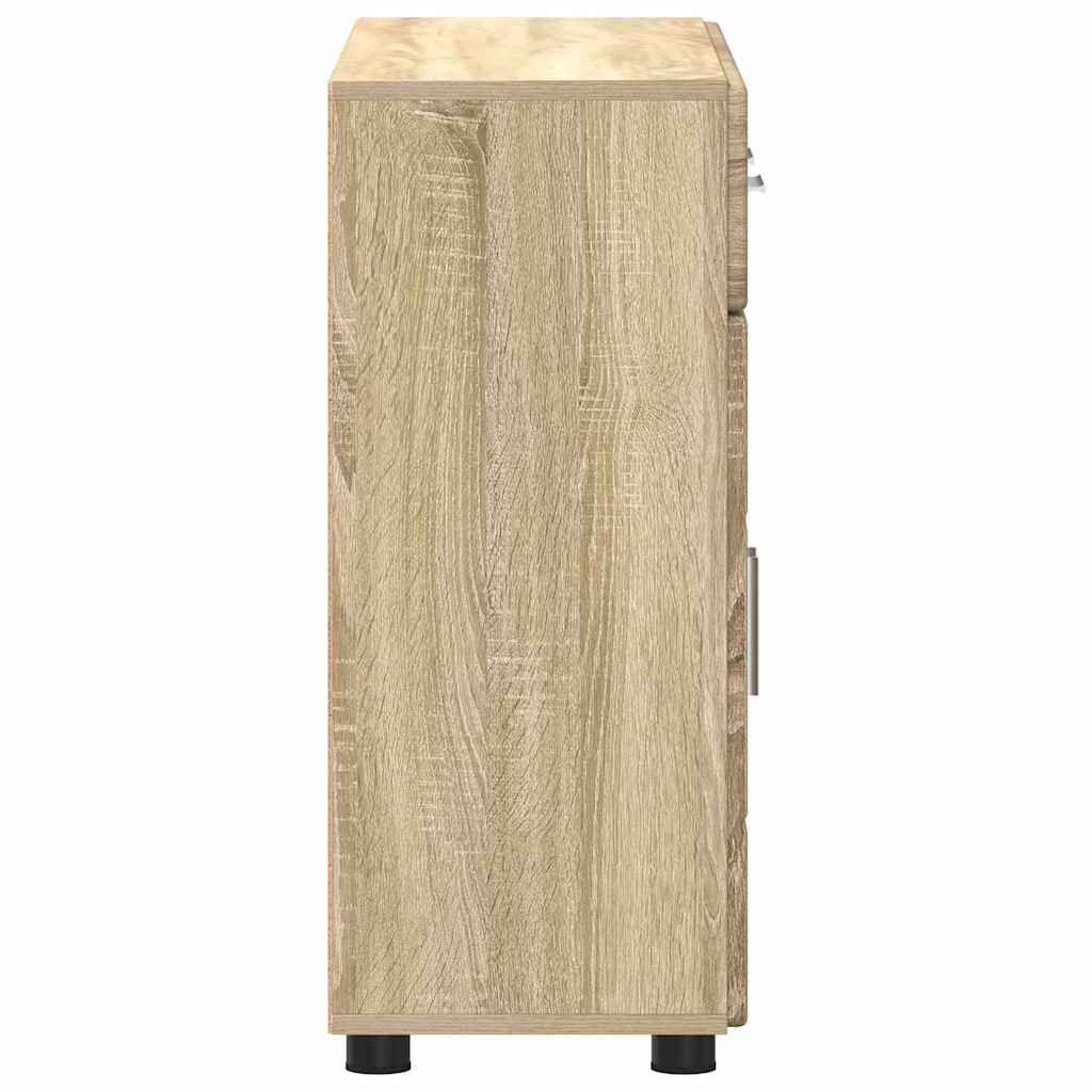 Credenza Rovere Sonoma 88,5 x 30,5 x 73 cm Legno multistrato 880313
