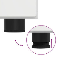 Credenza Bianco Lucido 88,5 x 30,5 x 73 cm Legno multistrato 880315