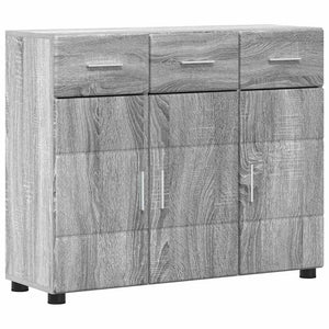 Credenza Grigio Sonoma 88,5 x 30,5 x 73 cm Legno multistrato 880317