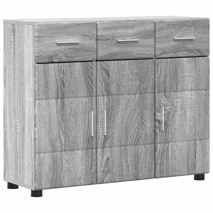 Credenza Grigio Sonoma 88,5 x 30,5 x 73 cm Legno multistrato 880317