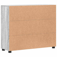 Credenza Grigio Sonoma 88,5 x 30,5 x 73 cm Legno multistrato 880317
