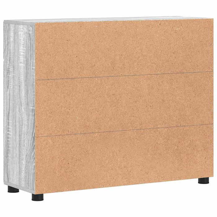 Credenza Grigio Sonoma 88,5 x 30,5 x 73 cm Legno multistrato 880317