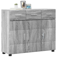 Credenza Grigio Sonoma 88,5 x 30,5 x 73 cm Legno multistrato 880317