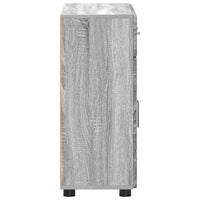 Credenza Grigio Sonoma 88,5 x 30,5 x 73 cm Legno multistrato 880317