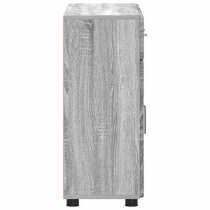 Credenza Grigio Sonoma 88,5 x 30,5 x 73 cm Legno multistrato 880317