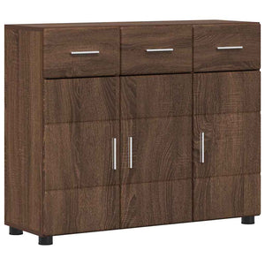 Credenza Rovere Marrone 88,5 x 30,5 x 73 cm Legno multistrato 880318