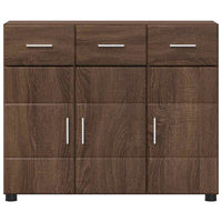 Credenza Rovere Marrone 88,5 x 30,5 x 73 cm Legno multistrato 880318