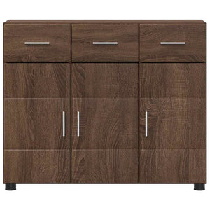 Credenza Rovere Marrone 88,5 x 30,5 x 73 cm Legno multistrato 880318