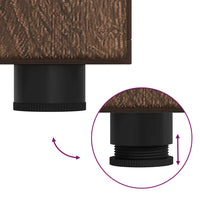 Credenza Rovere Marrone 88,5 x 30,5 x 73 cm Legno multistrato 880318