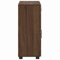 Credenza Rovere Marrone 88,5 x 30,5 x 73 cm Legno multistrato 880318