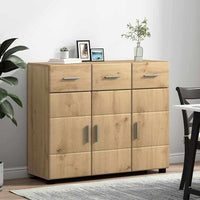 Credenza con lo scaffale Rovere artigianale 88,5 x 30,5 x 73 cm 880320