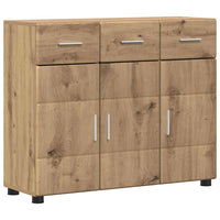 Credenza con lo scaffale Rovere artigianale 88,5 x 30,5 x 73 cm 880320