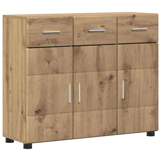 Credenza con lo scaffale Rovere artigianale 88,5 x 30,5 x 73 cm 880320