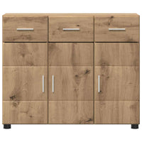 Credenza con lo scaffale Rovere artigianale 88,5 x 30,5 x 73 cm 880320