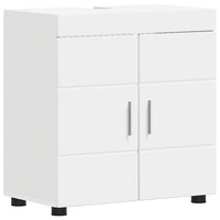 Mobile per lavabo da bagno con porta Bianco 60 x 34 x 63 cm 880321
