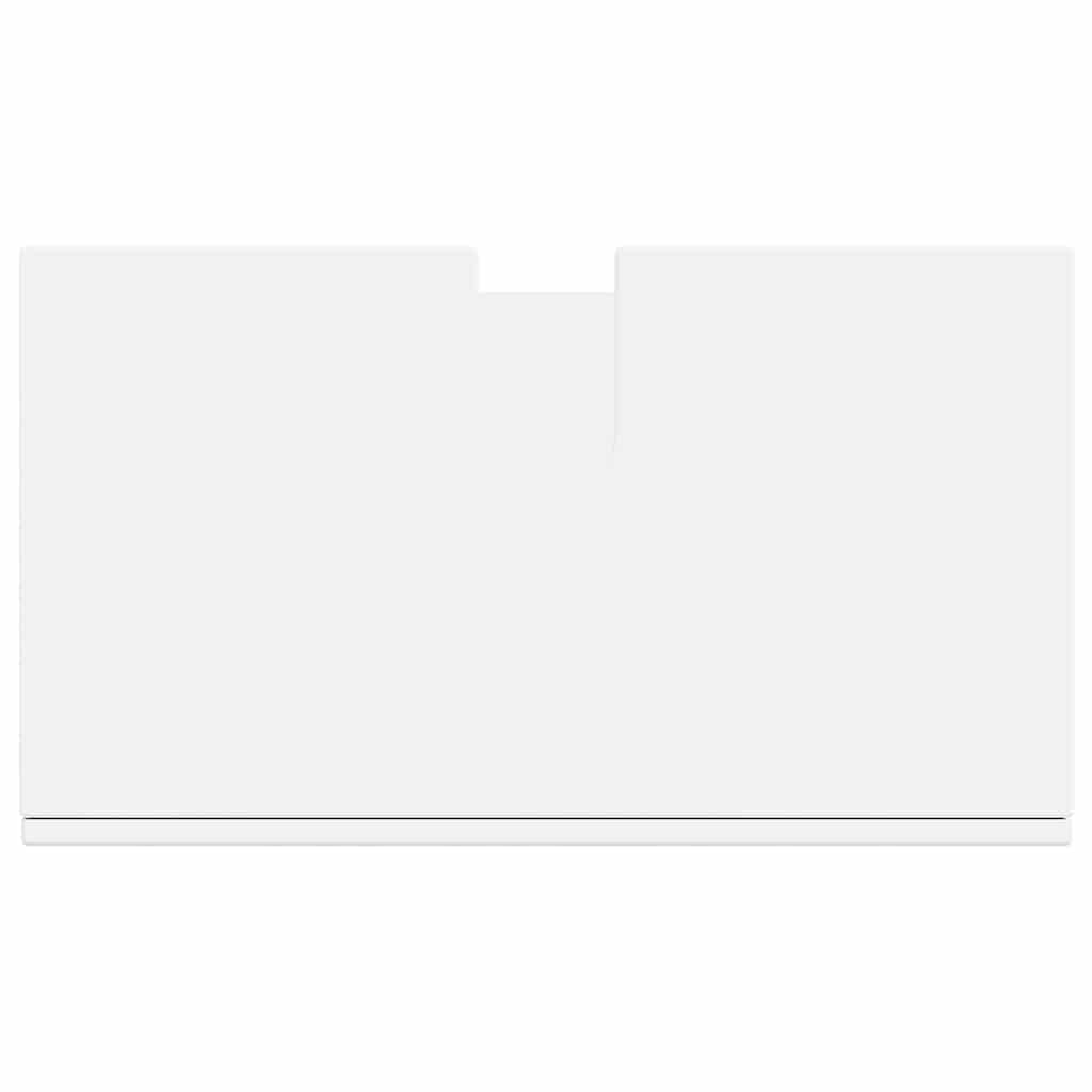 Mobile per lavabo da bagno con porta Bianco 60 x 34 x 63 cm 880321