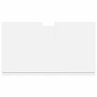 Mobile per lavabo da bagno con porta Bianco 60 x 34 x 63 cm 880321