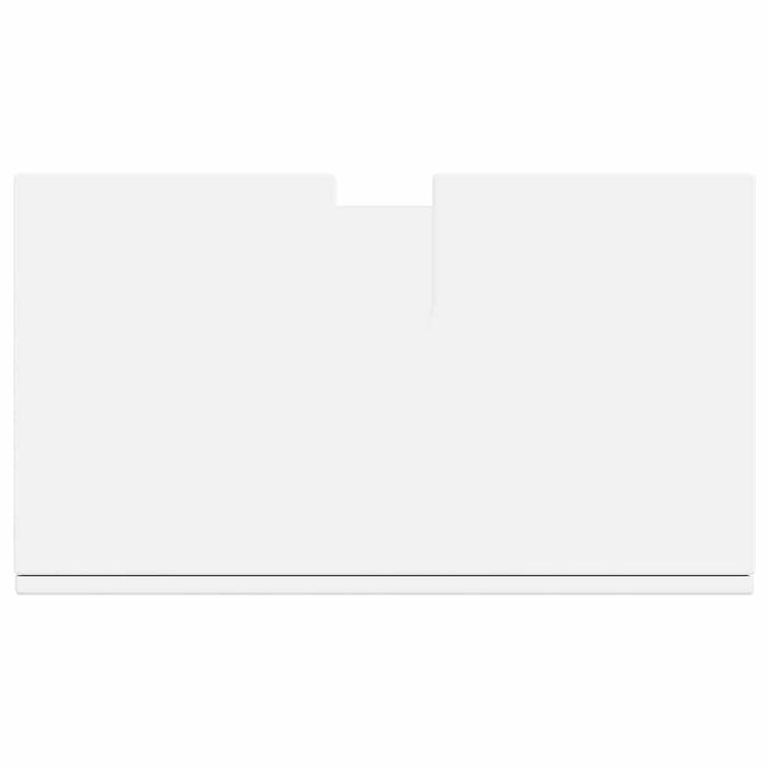 Mobile per lavabo da bagno con porta Bianco 60 x 34 x 63 cm 880321