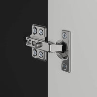 Mobile per lavabo da bagno con porta Nero 60 x 34 x 63 cm 880322