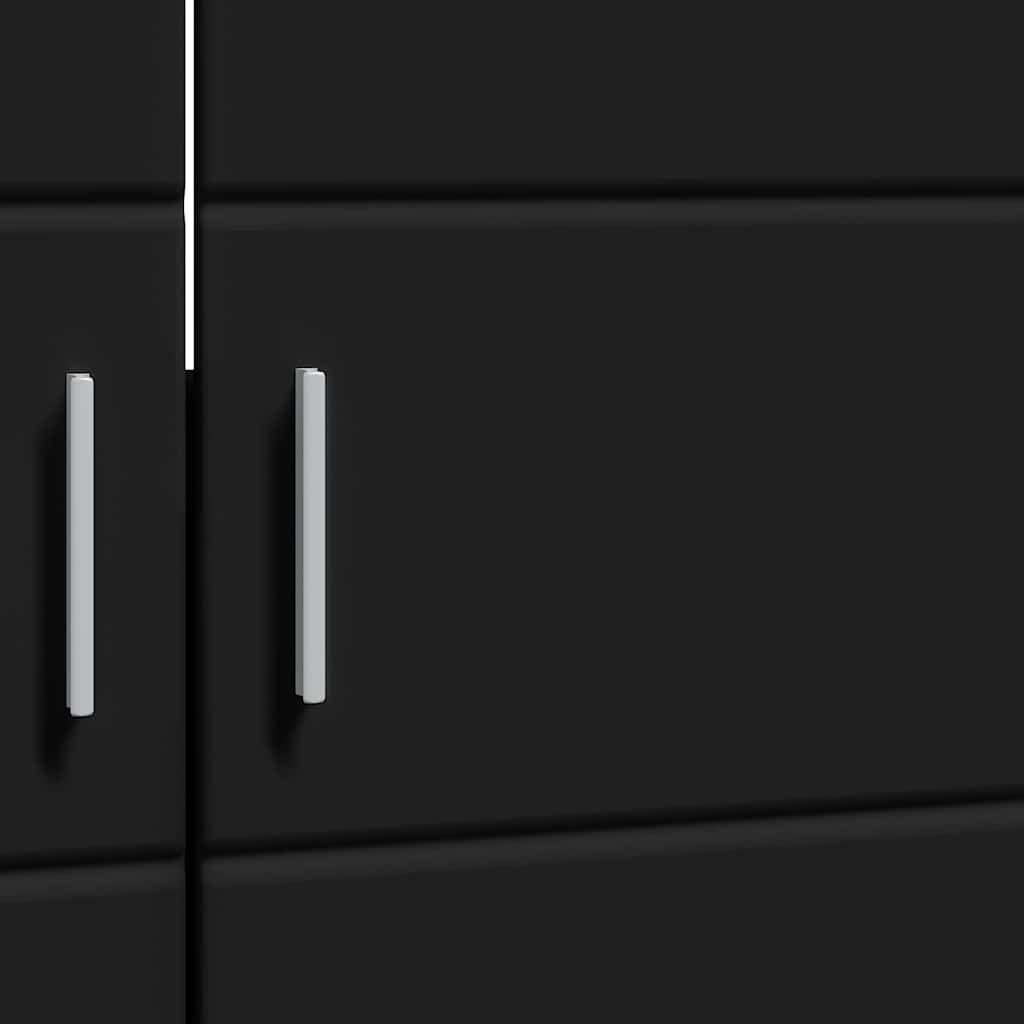 Mobile per lavabo da bagno con porta Nero 60 x 34 x 63 cm 880322