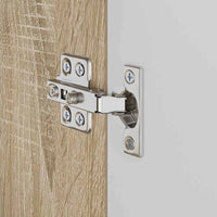 Mobile per lavabo da bagno rovere sonoma 60 x 34 x 63 cm 880323