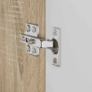 Mobile per lavabo da bagno rovere sonoma 60 x 34 x 63 cm 880323