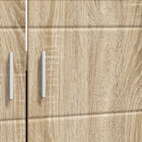 Mobile per lavabo da bagno rovere sonoma 60 x 34 x 63 cm 880323