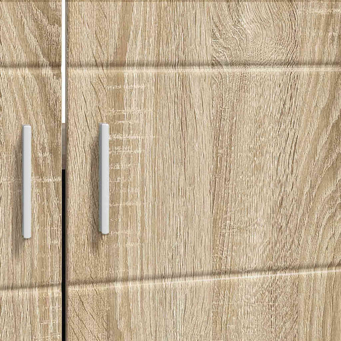 Mobile per lavabo da bagno rovere sonoma 60 x 34 x 63 cm 880323