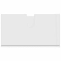 Mobile per lavabo da bagno Bianco lucido 60 x 34 x 63 cm 880325