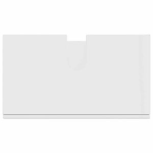 Mobile per lavabo da bagno Bianco lucido 60 x 34 x 63 cm 880325