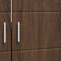 Mobile per lavabo da bagno Rovere marrone 60 x 34 x 63 cm 880328