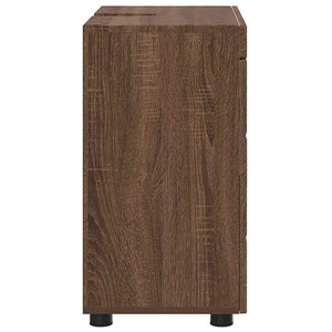 Mobile per lavabo da bagno Rovere marrone 60 x 34 x 63 cm 880328