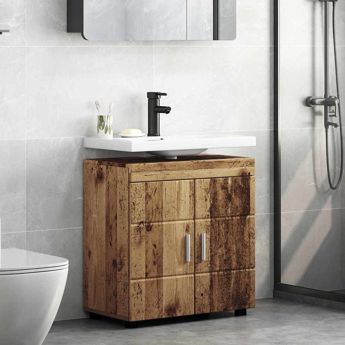 Mobile per lavabo da bagno Legno vecchio 60 x 34 x 63 cm 880329