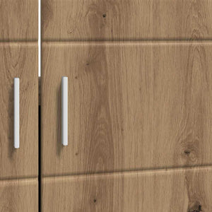 Mobile per lavabo da bagno rovere artigianale 60 x 34 x 63 cm 880330