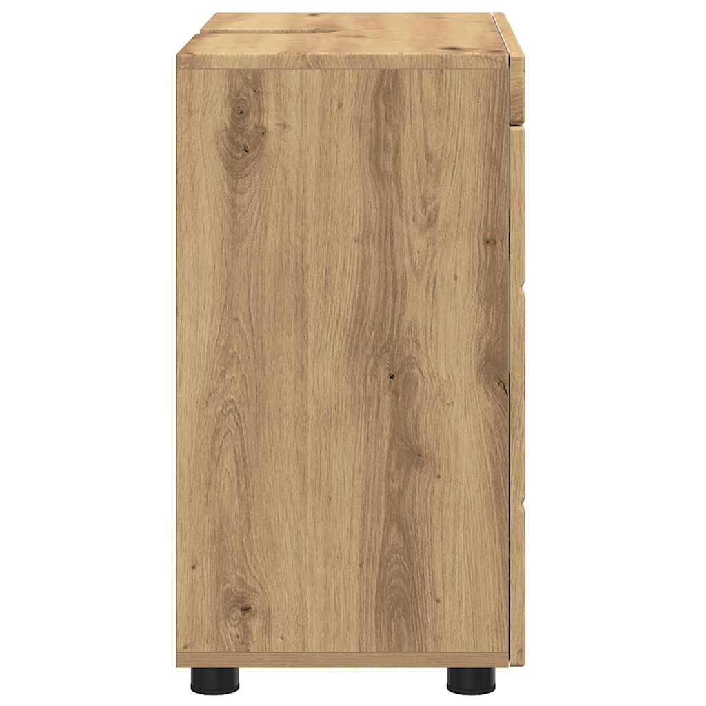 Mobile per lavabo da bagno rovere artigianale 60 x 34 x 63 cm 880330