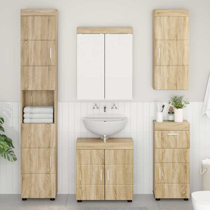 Armadio da bagno a muro TULUM Rovere Sonoma 37 x 24,5 x 86 cm 880333