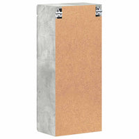 Armadio da bagno a muro TULUM Grigio cemento 37 x 24,5 x 86 cm 880334