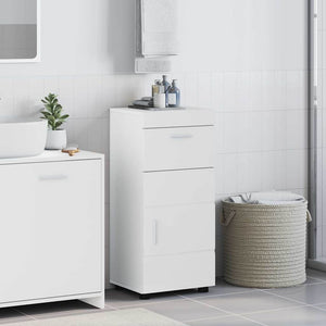 Mobile da Bagno Bianco 37 x 31.5 x 82 cm Legno multistrato 880341