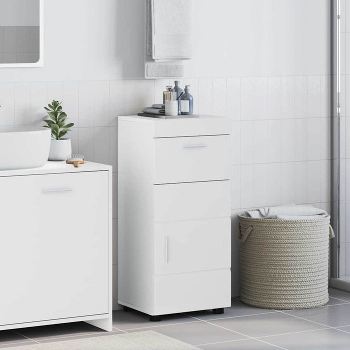 Mobile da Bagno Bianco 37 x 31.5 x 82 cm Legno multistrato 880341