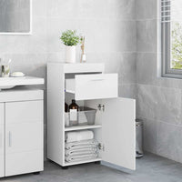 Mobile da Bagno Bianco 37 x 31.5 x 82 cm Legno multistrato 880341