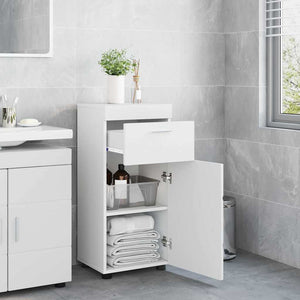 Mobile da Bagno Bianco 37 x 31.5 x 82 cm Legno multistrato 880341