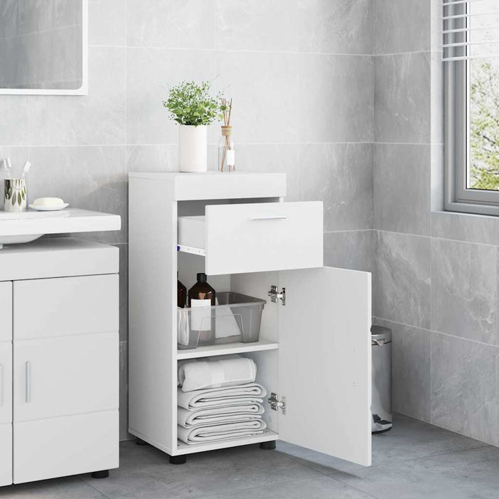 Mobile da Bagno Bianco 37 x 31.5 x 82 cm Legno multistrato 880341