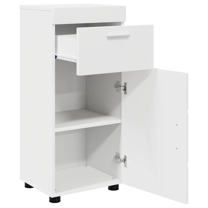 Mobile da Bagno Bianco 37 x 31.5 x 82 cm Legno multistrato 880341