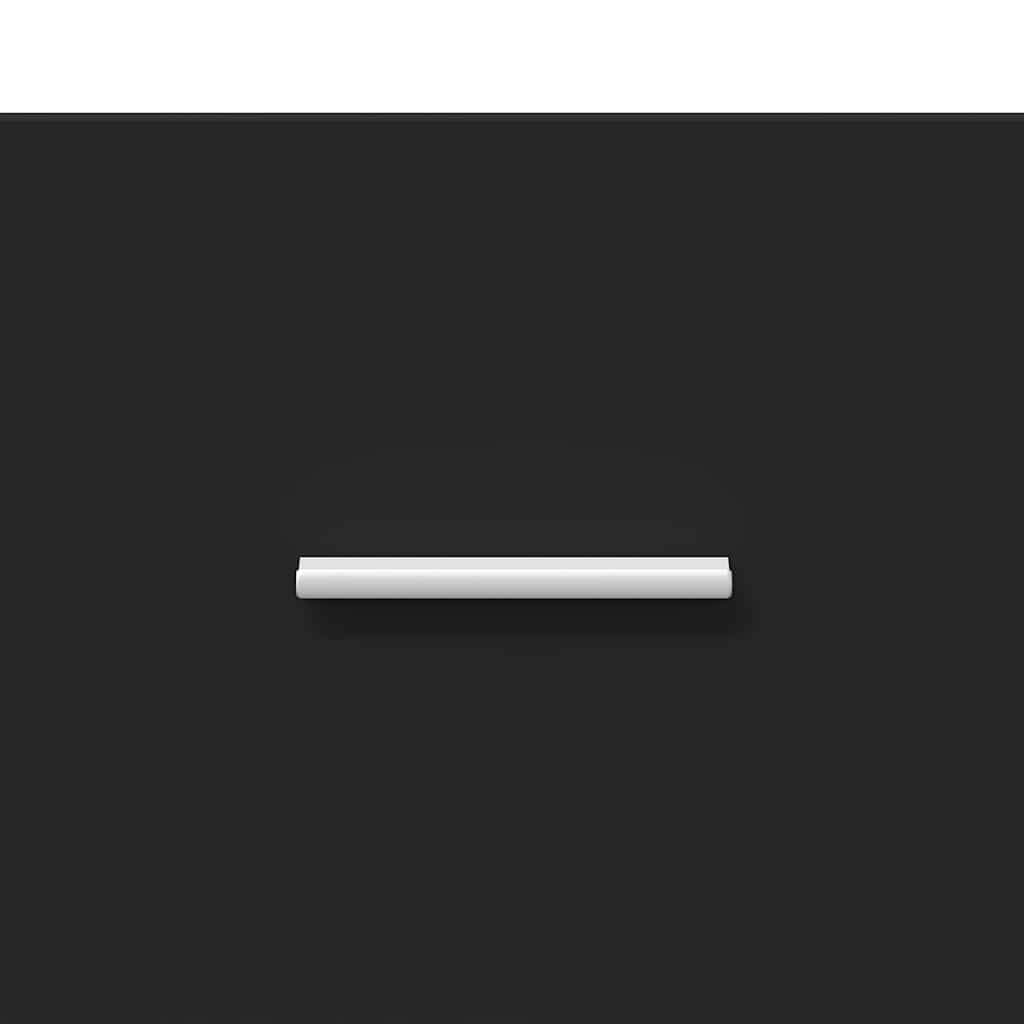 Mobile da Bagno Nero 37 x 31.5 x 82 cm Legno multistrato 880342