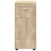 Mobile da Bagno con porta rovere sonoma 37 x 31.5 x 82 cm 880343