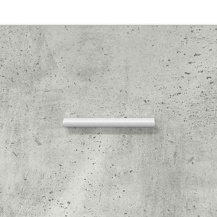 Mobile da Bagno con porta Grigio cemento 37 x 31.5 x 82 cm 880344