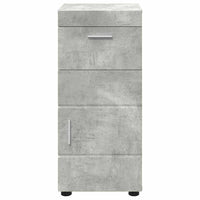 Mobile da Bagno con porta Grigio cemento 37 x 31.5 x 82 cm 880344