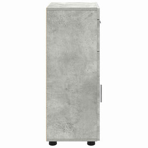 Mobile da Bagno con porta Grigio cemento 37 x 31.5 x 82 cm 880344