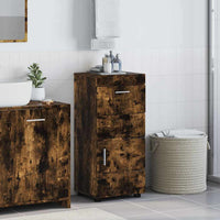 Mobile da Bagno Rovere fumo 37 x 31.5 x 82 cm Legno multistrato 880346