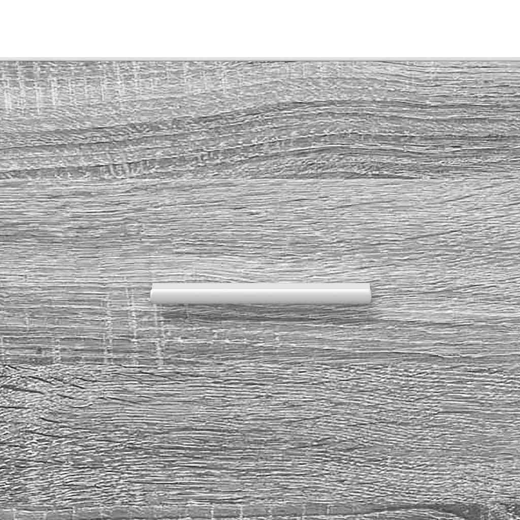 Mobile da Bagno con porta Grigio sonoma 37 x 31.5 x 82 cm 880347